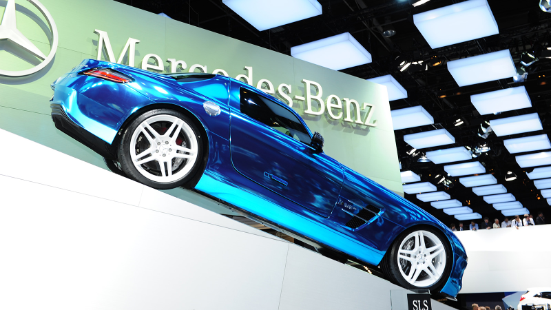 Illustration for article titled Mercedes SLS AMG Electric Drive: The Supercar Of The Future Will Be Electric And Awesome